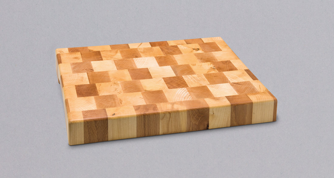 End Grain Cutting Board [maple & beech wood]_1