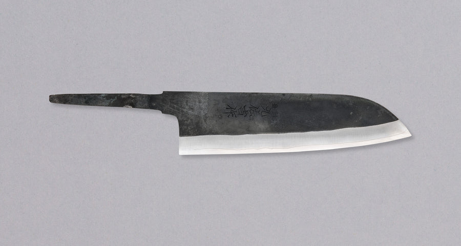 HAP-40 Santoku Black 180mm (7.1") - blade_1