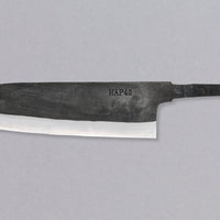 HAP-40 Santoku Black 180mm (7.1") - blade_2