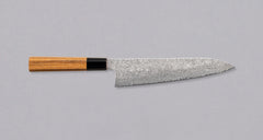 Hatsukokoro Gyuto Ginsanko Damascus 210mm (8.3")_1