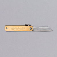 Higonokami Pocket Knife BRASS 50mm (2.0")_1