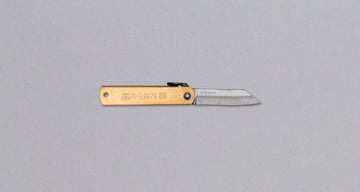 Higonokami Pocket Knife BRASS 80mm (3.14) – SharpEdge