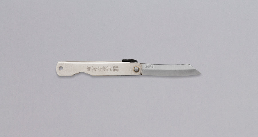 Higonokami Pocket Knife SILVER 65mm (2.6")_1