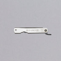 Higonokami Pocket Knife Silver KURO-UCHI 65mm (2.6")_2