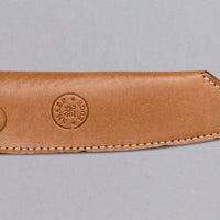 Leather Saya Bunka/Santoku/Gyuto [knife sheath] - 210mm (8.3")_1
