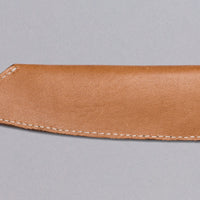 Leather Saya Bunka/Santoku/Gyuto [knife sheath] - 210mm (8.3")_2