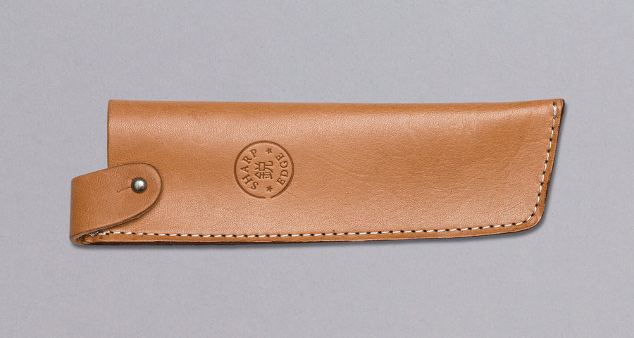 Leather Saya Nakiri [knife sheath] - 180mm (7.1")_1