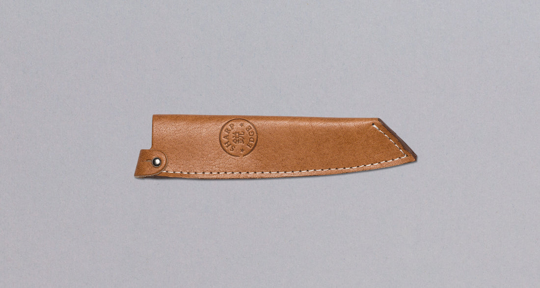 Leather Saya Petty/Utility [knife sheath] - 160mm (6.3")_1