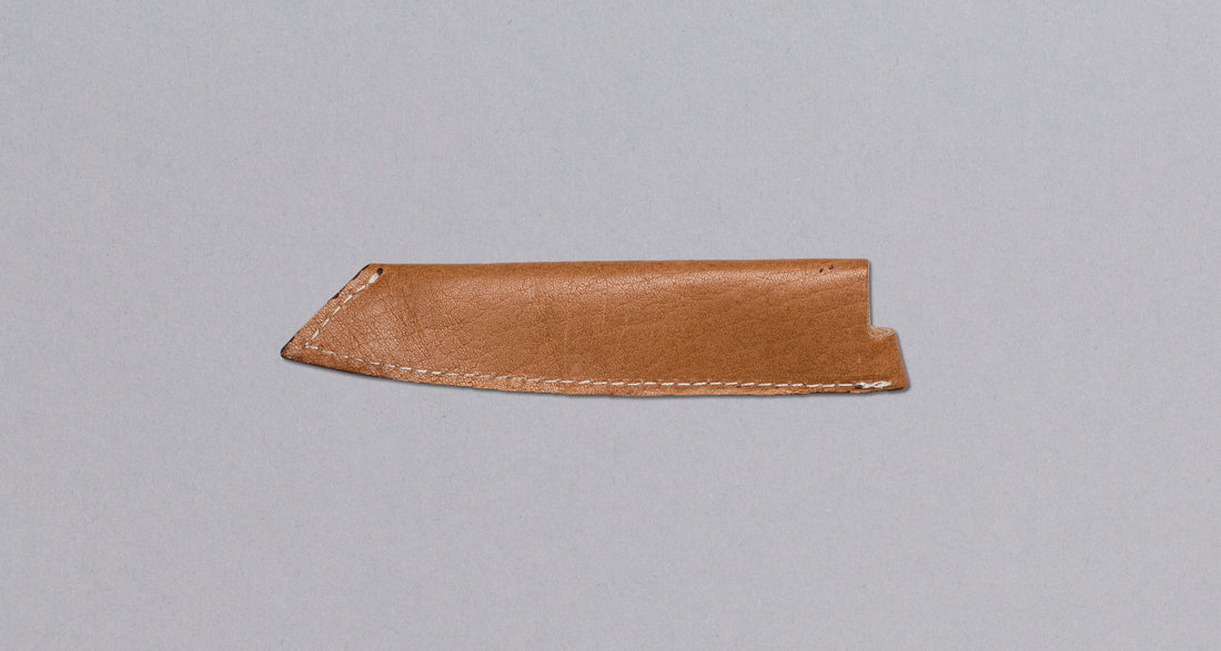 Leather Saya Petty/Utility [knife sheath] - 160mm (6.3")_2