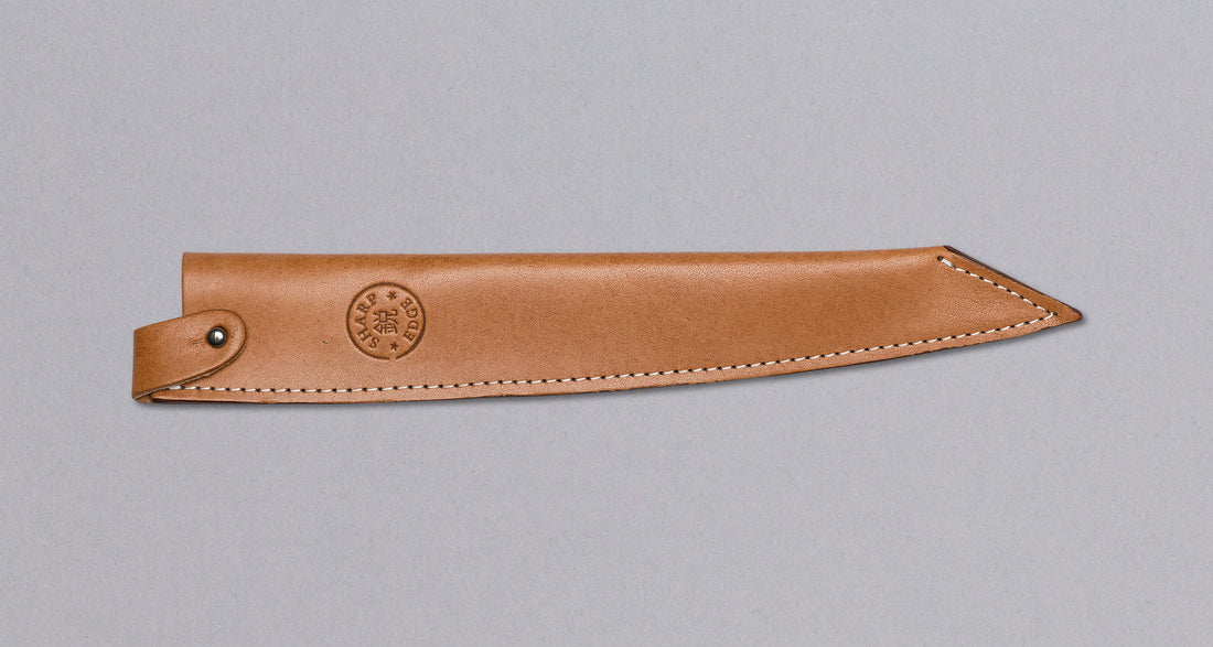 Leather Saya Sujihiki [knife sheath] - 275mm (10.8")_1