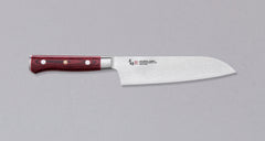 Mcusta Santoku Damascus Flame 180mm (7.1")_1