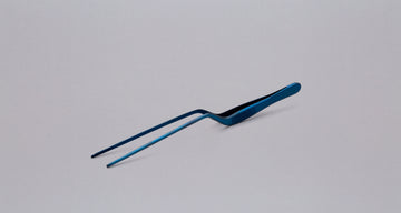 Plating Tweezers NEON BLUE - 200mm (7.9")_1