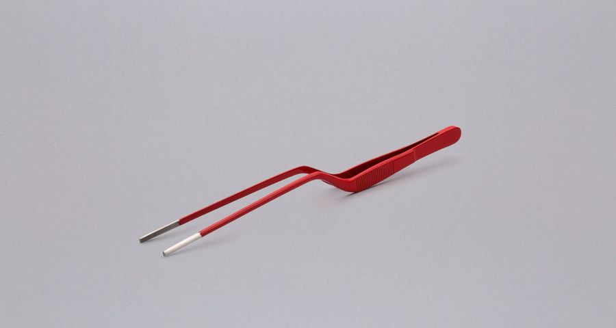 Plating Tweezers RED - 200mm (7.9")_1