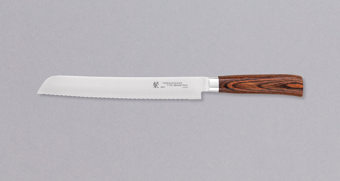 Tamahagane "SAN" Pankiri (Bread Knife) 230mm (9.1")_1