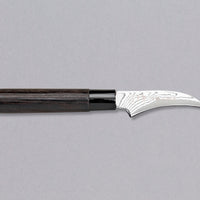 Tojiro Bird's Beak Paring Black Damascus 70mm (2.8")_1