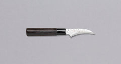 Tojiro Bird's Beak Paring Black Damascus 70mm (2.8")_1