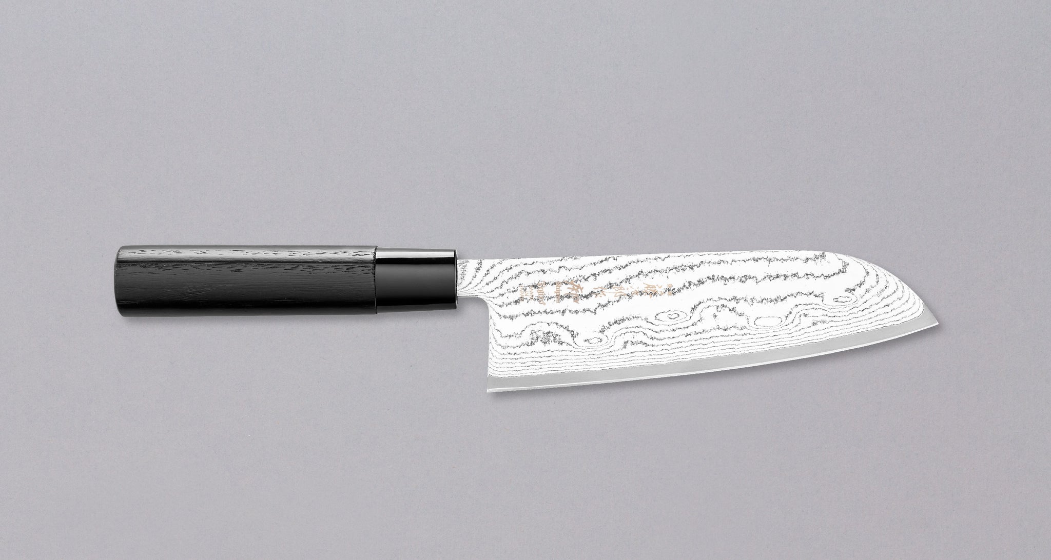 Tojiro Santoku Black Damascus 165mm (6.5") SharpEdge