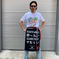 Japanese apron "Yopparai Samurai"_4