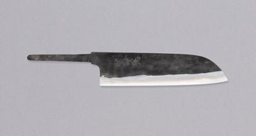 ZDP-189 Santoku Black 180mm (7.1") - blade_1