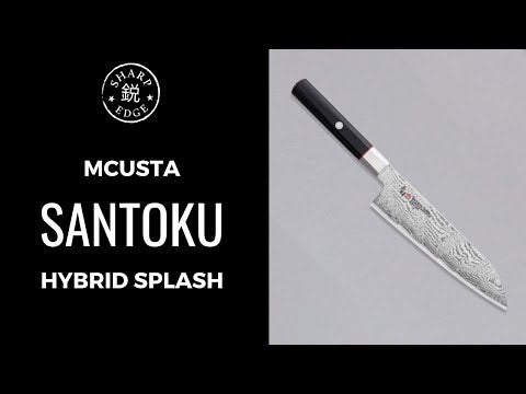 Mcusta Santoku Ibrido Splash 180mm (7.1")