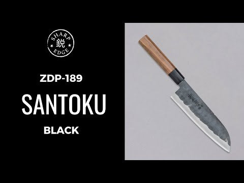 ZDP-189 Santoku Negro 180 mm (7,1")
