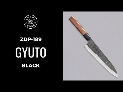 ZDP-189 Gyuto nero 210 mm (8,3") 