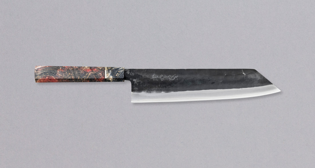 Custom ZDP-189 Kiritsuke Black 240mm (9.5")_4