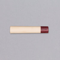 Japanese handle - Red Pakka [oval]