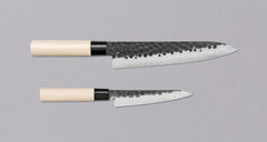 [SET] Tojiro DP Hammered Gyuto + Petty_1