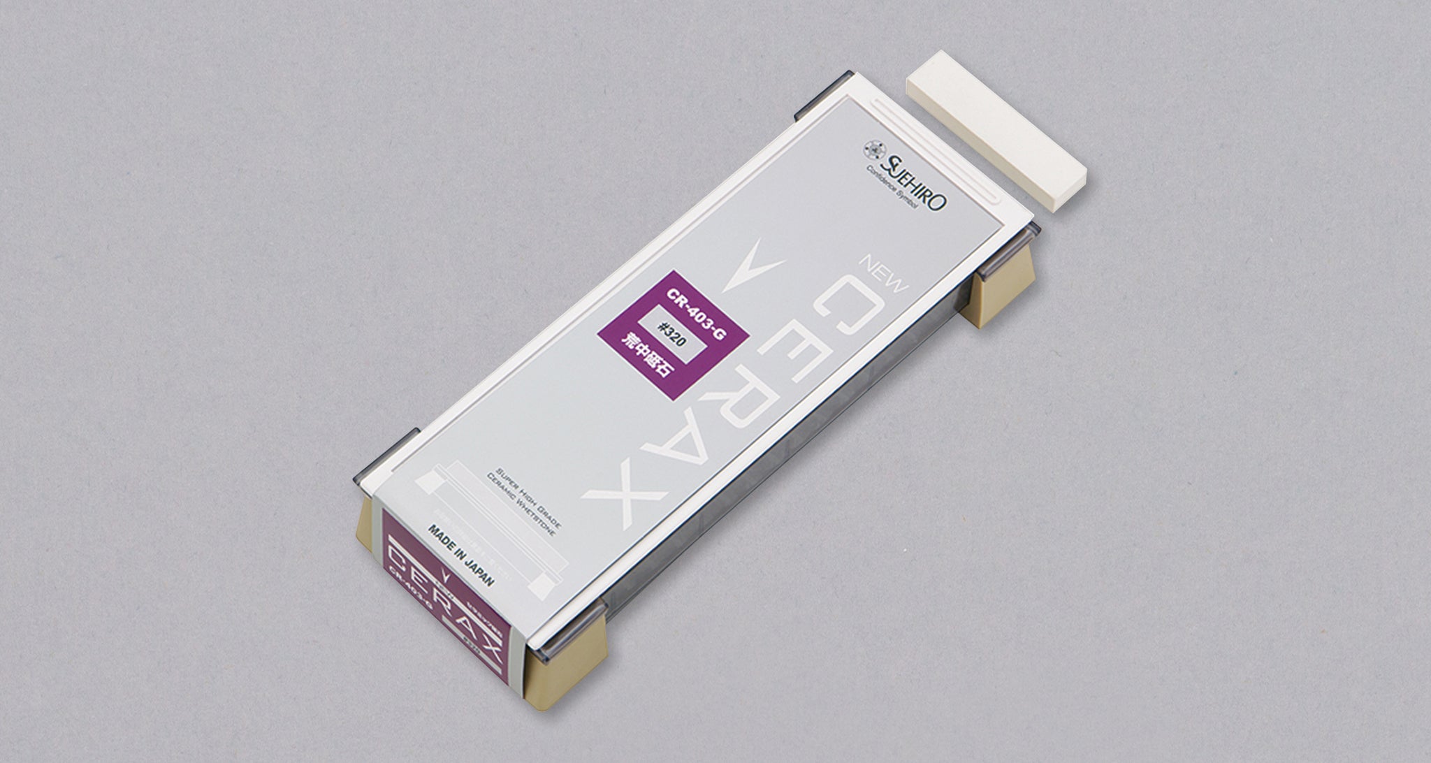 Suehiro Cerax 2020 slijpsteen, brede keramische korrel 1000, professionele slijper, keukenmes, stabiele sokkel van zachte siliconen, Nagura-steen inbegrepen Suehiro Cerax 2020 slijpsteen, brede keramische korrel 1000, professionele slijper, keukenmes, stabiele sokkel van zachte siliconen, Nagura-steen inbegrepen