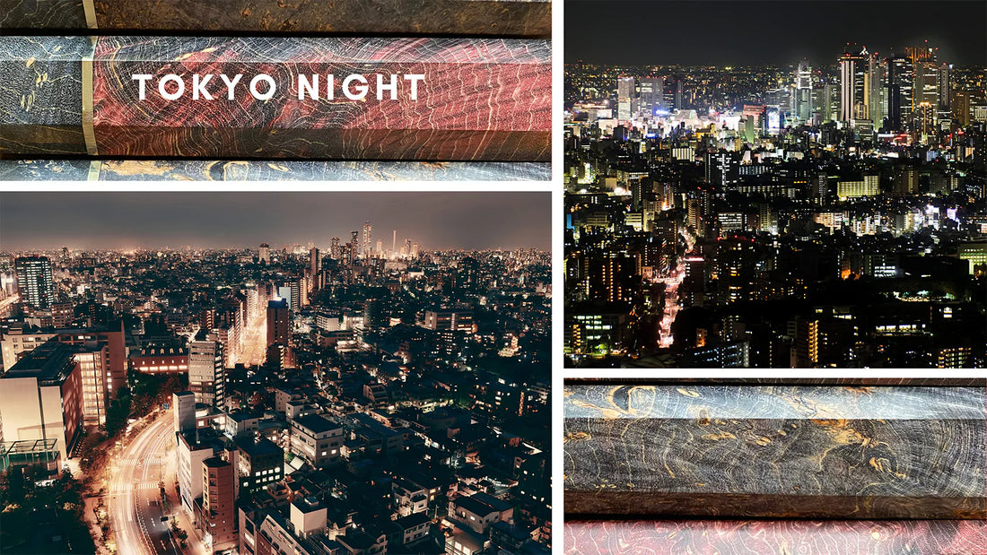 Japanese handle - Tokyo Night [octagon]_4